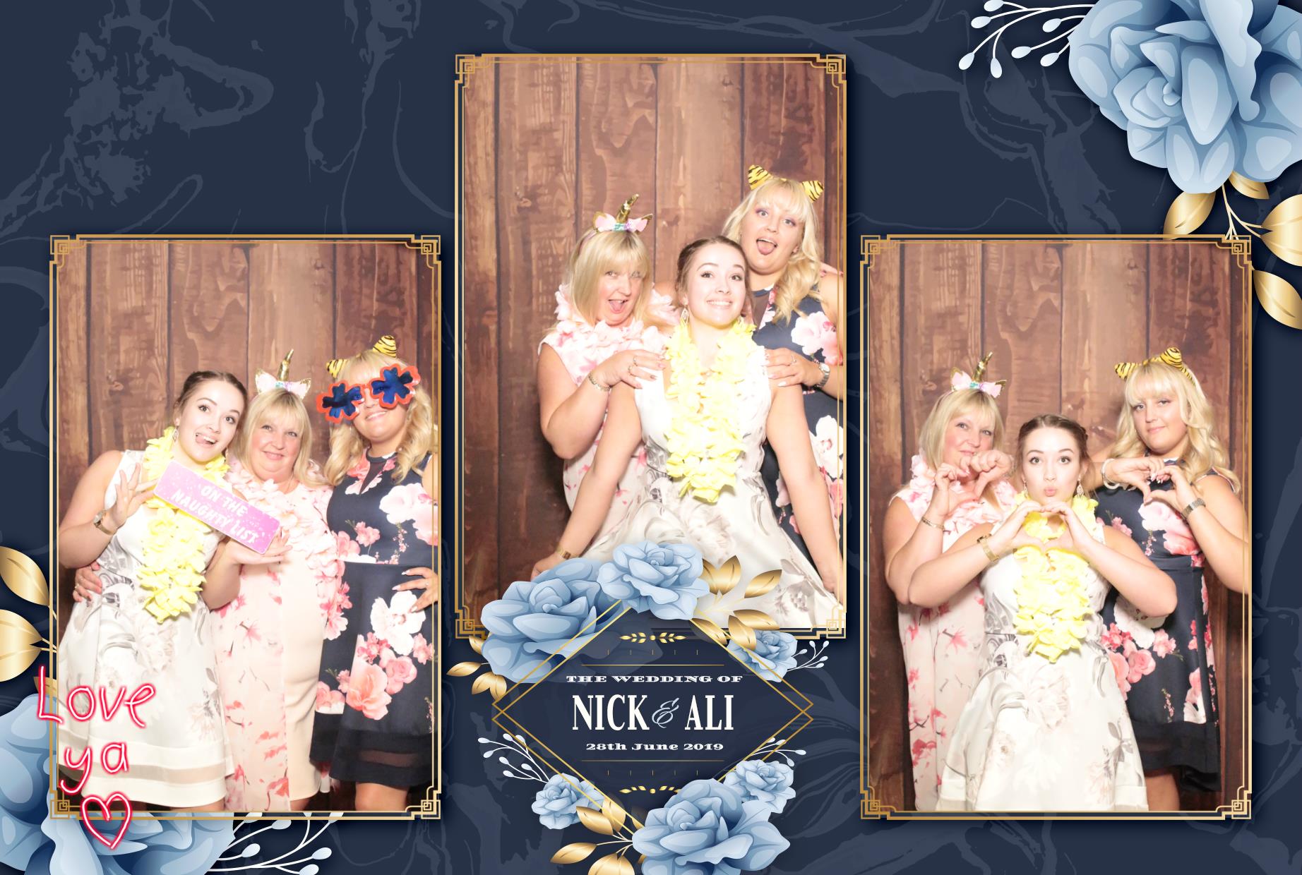 Nick & Ali's Wedding | View more photos from the event at gallery.myphotoboothexperience.co.uk/u/MyPhotoBoothExperienceLtd/Nick-Alis-Wedding